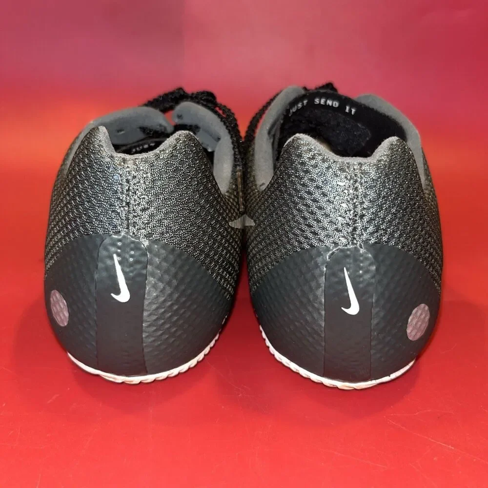 Nike Zoom Rival Spikes Track Shoes DC8753-001 Black Silver Size 8.5
